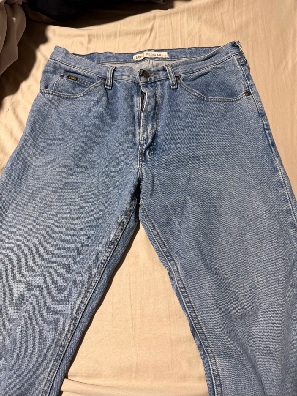 Lee Relaxed Straight Light Blue Jeans